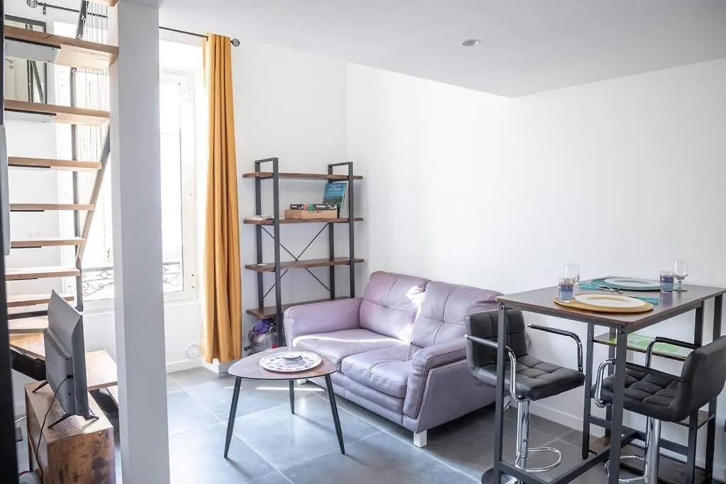 Petit Duplex - Nouveau Duplex Central Avec Wifi Et Clim Pour 2 أنتيب 0*,  فرنسا